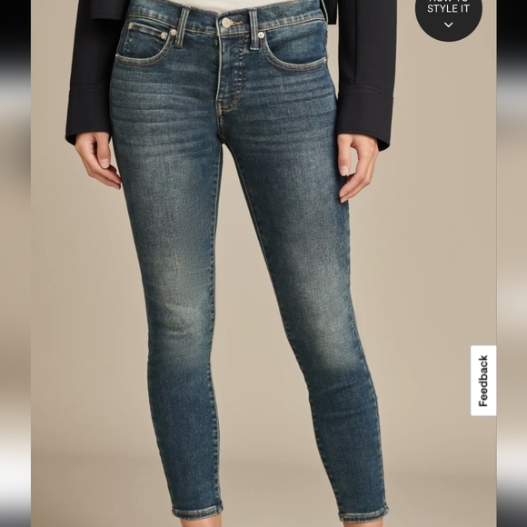 Lucky Brand Ava Mid Rise Skinny Size 8 - Picture 6 of 11